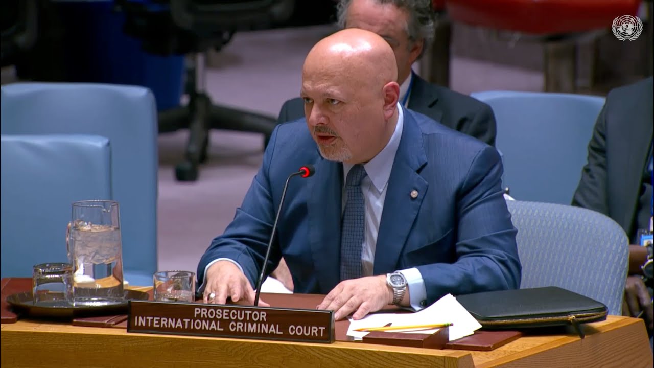 ICC Prosecutor Karim A.A. Khan KC briefs the UNSC on the Situation in Darfur, Sudan