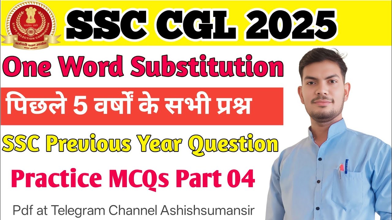 OWS || Previous Year Question|| English black book vocabulary | SSC CGL CHSL CPO MTS English Part 04