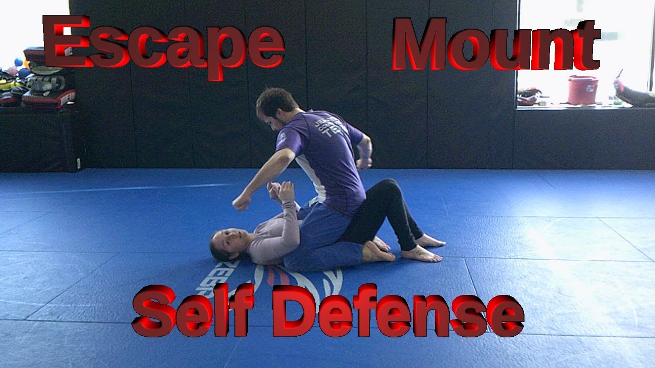 3 BJJ Mount Escapes for Self Defense