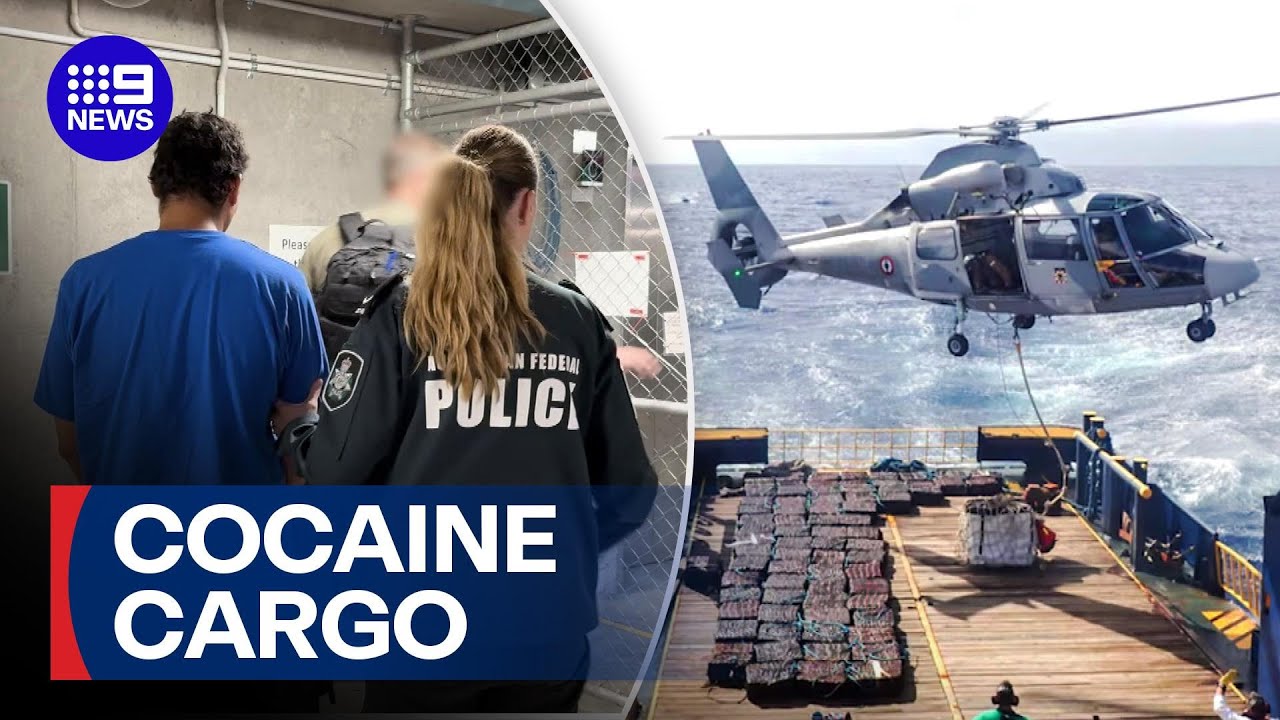 Six men charged after drug smuggling plan debunked in Sydney Harbour | 9 News Australia