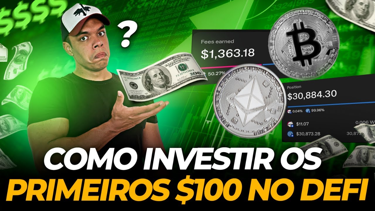 📊 GUIA COMPLETO | COMO INVESTIR OS PRIMEIROS $100 NO DEFI 🤑 Renda passiva em d&oacute;lar com criptos 💰