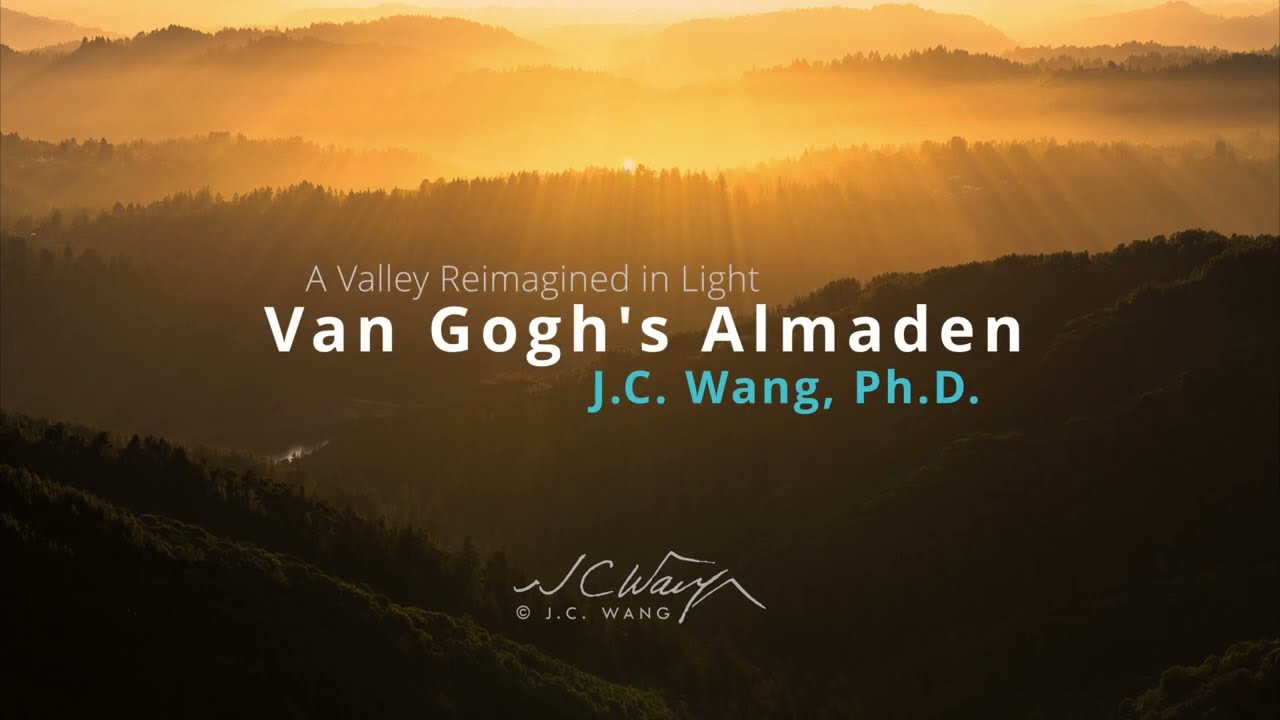 A valley reimagined in light - Van Gogh's Almaden