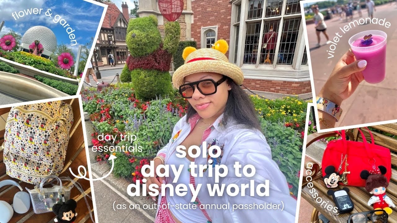 my first solo day trip to disney world (as an out-of-state annual passholder)