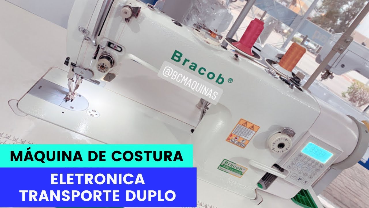 MAQUINA COSTURA TRANSPORTE DUPLO