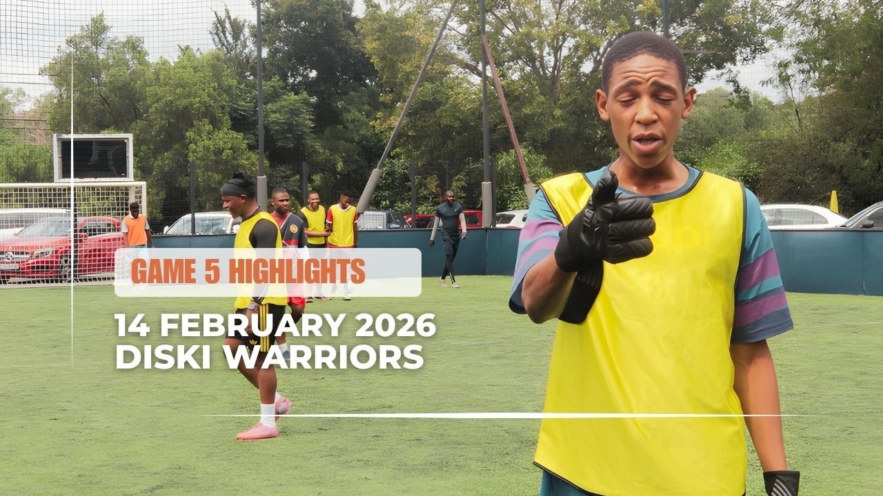 5aside Football Highlights | Diski Warriors Game 5 | Discovery Soccer Park | 14 Feb 26