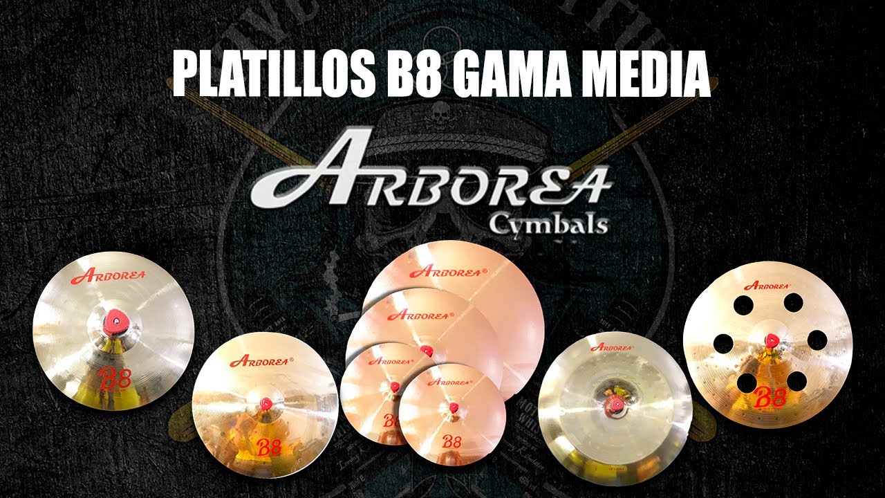 Platillos B8 Gama Media - Arborea Cymbals