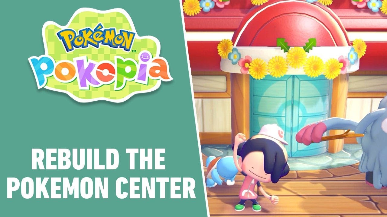 Pokemon Pokopia: Rebuild the Pokemon Center | Gameplay Walkthrough
