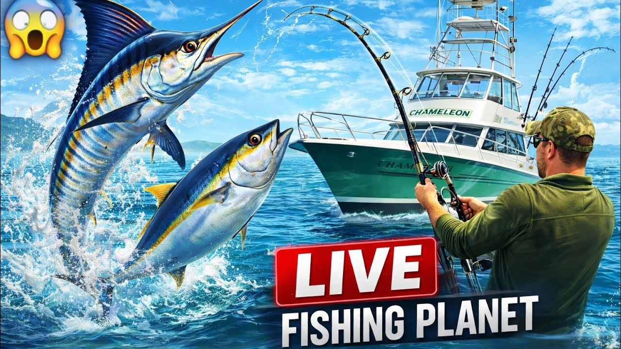 Fishing Planet Leveluje na tuńczykach na Kaiji No Ri 🐟.