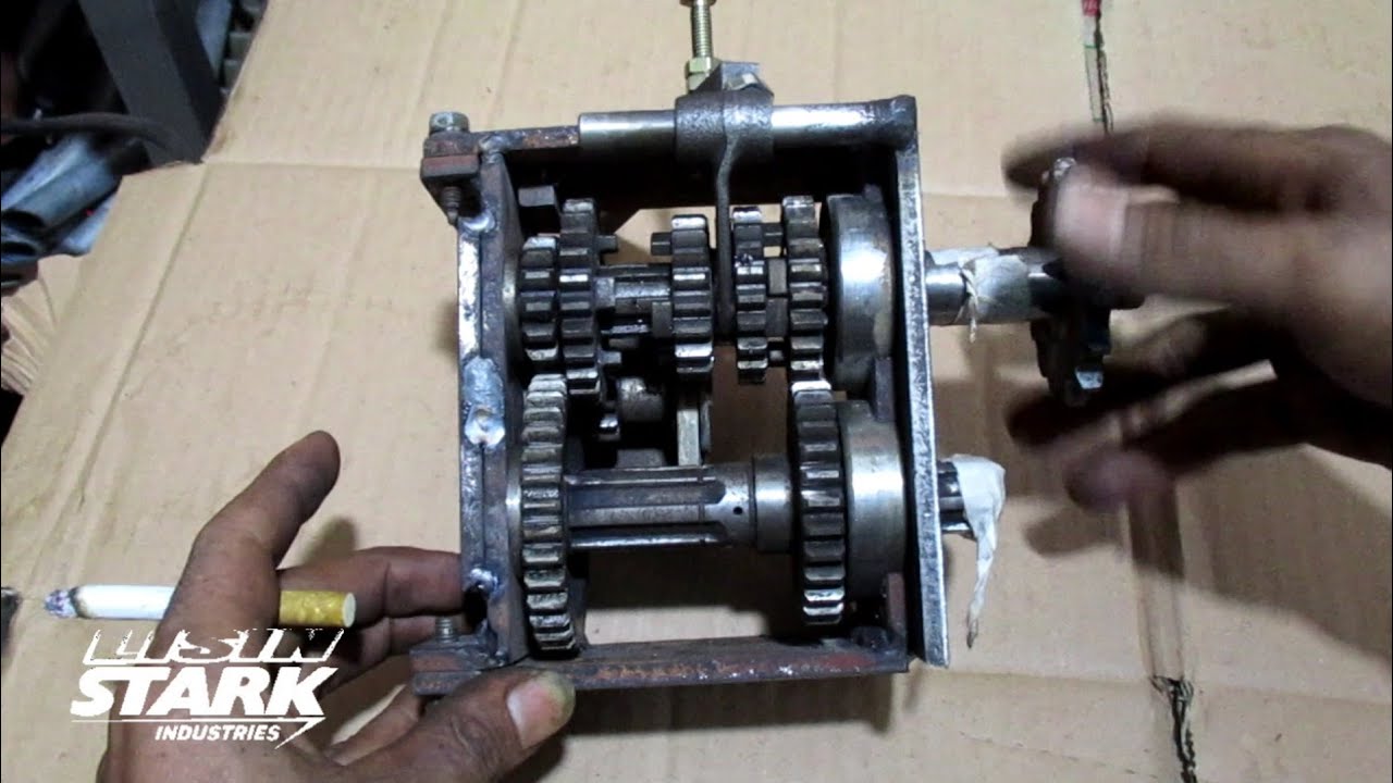 Rasio gear box maju mundur