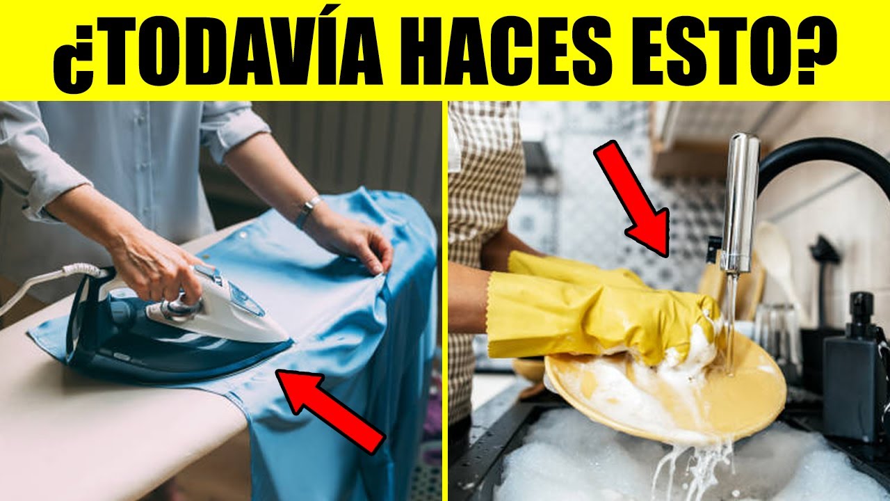 NUNCA MÁS HICE estas 10 tareas domésticas (¡estaban acabando con mi TIEMPO!) - Organización Limpieza