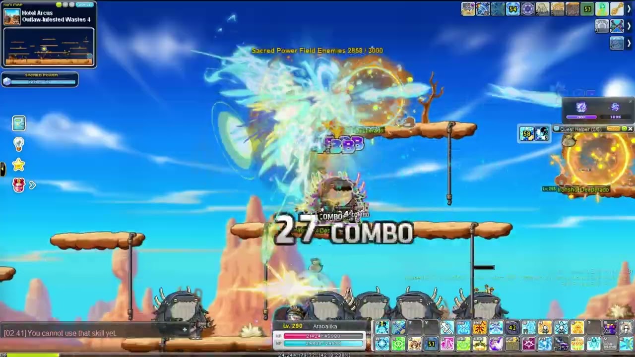 Bowmaster Legion Champion Grandis Standstill Training/Rotation Showcase