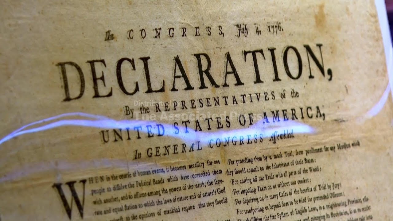 Auction of iconic US documents trace nation's history for its 250th birthday