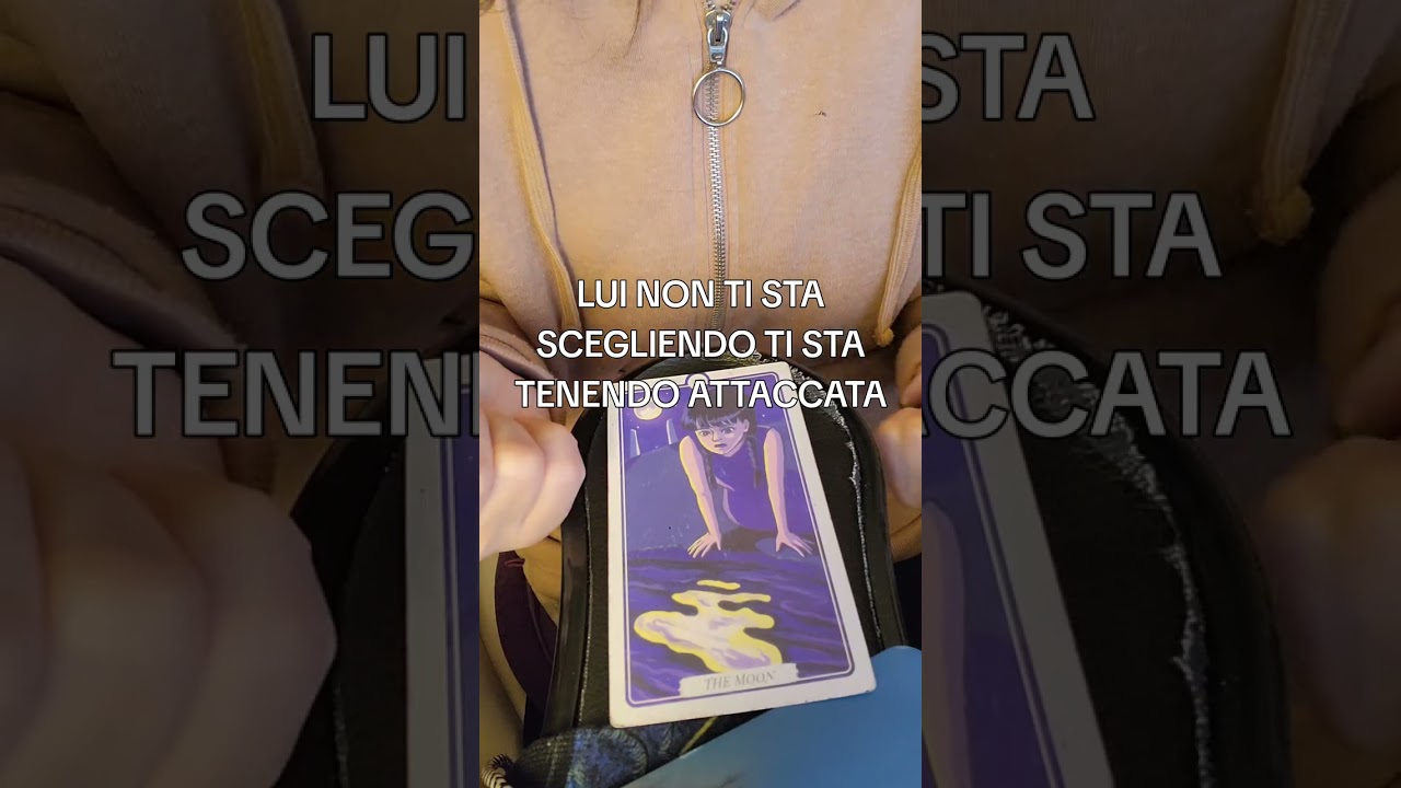 LUI NON TI STA SCEGLIENDO TI STA TENENDO ATTACCATA
