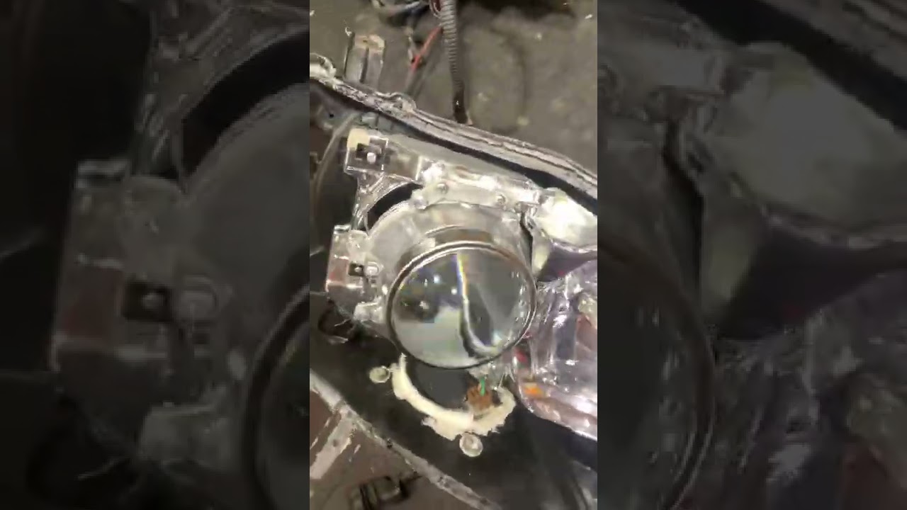 Переделка фар после переделки фар Subaru 