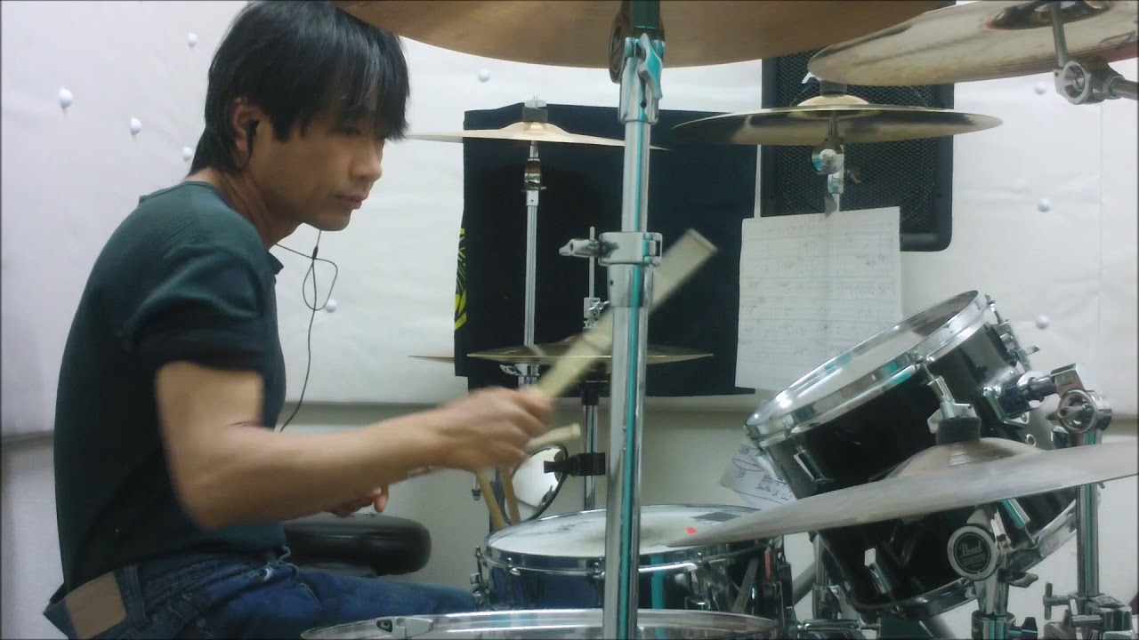 ガロ　学生街の喫茶店　drum cover