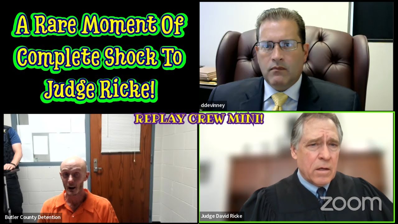 Judge Ricke's Face Is Priceless When He Hears!
