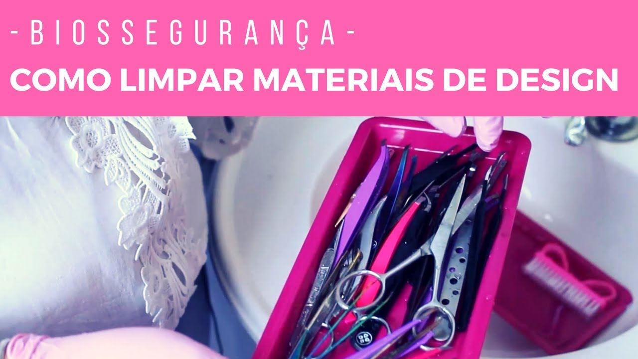 Esterilização de Pinças de Sobrancelhas Como Desinfectar e Limpar Materiais | Biossegurança