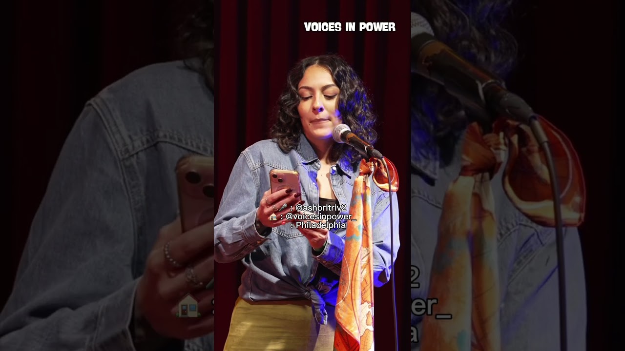 Ashley Rivera - Enough (snippet) @VoicesInPower #voicesinpower #poetry #philly