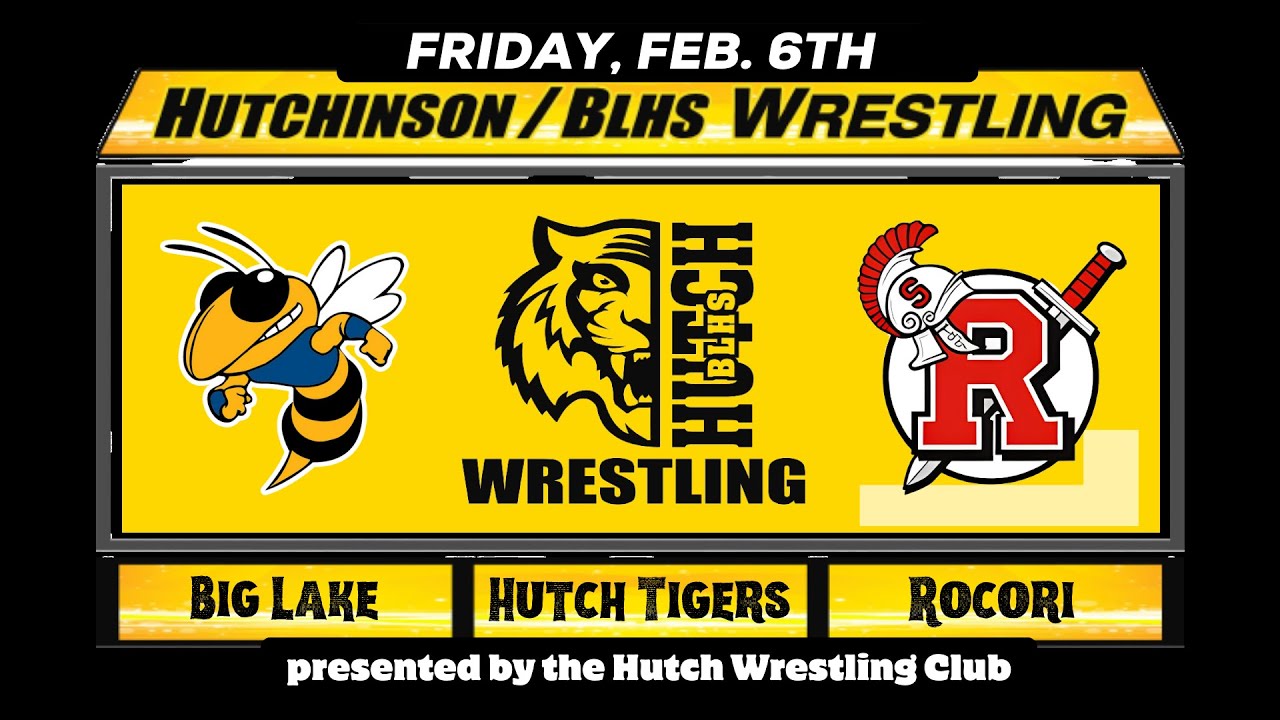 02/06/2026 Wrestling:  HUTCH/BLHS vs Rocori & Big Lake