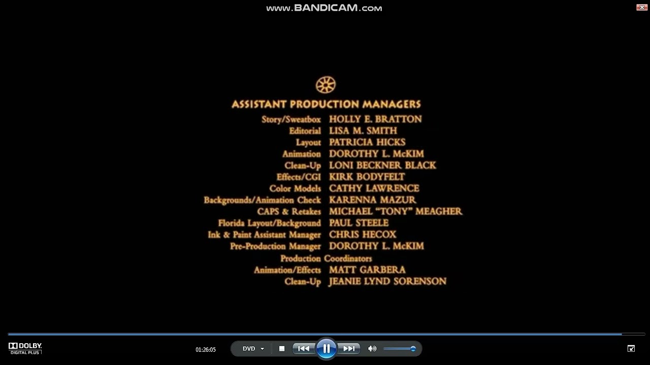 Closing to The Lion King 2003 DVD