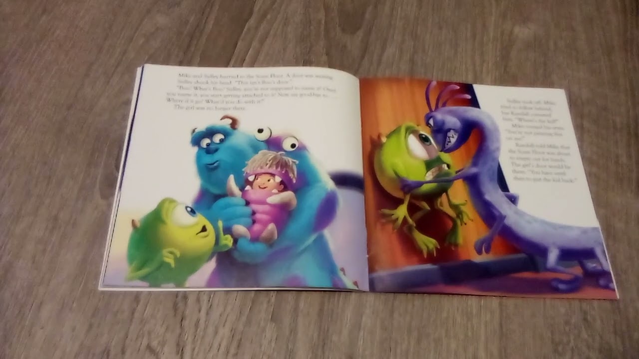 Walt Disney Records: Read-Along Storybook and CD: #10: Monsters, Inc.