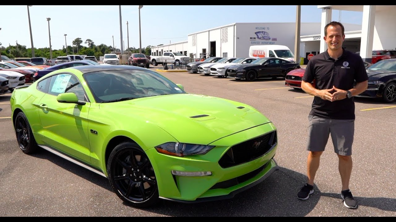 What is the MAJOR change for the 2020 Ford Mustang GT?