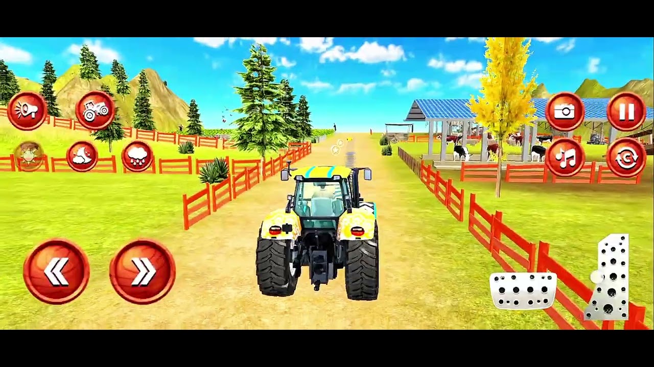 How to the tractor loading 