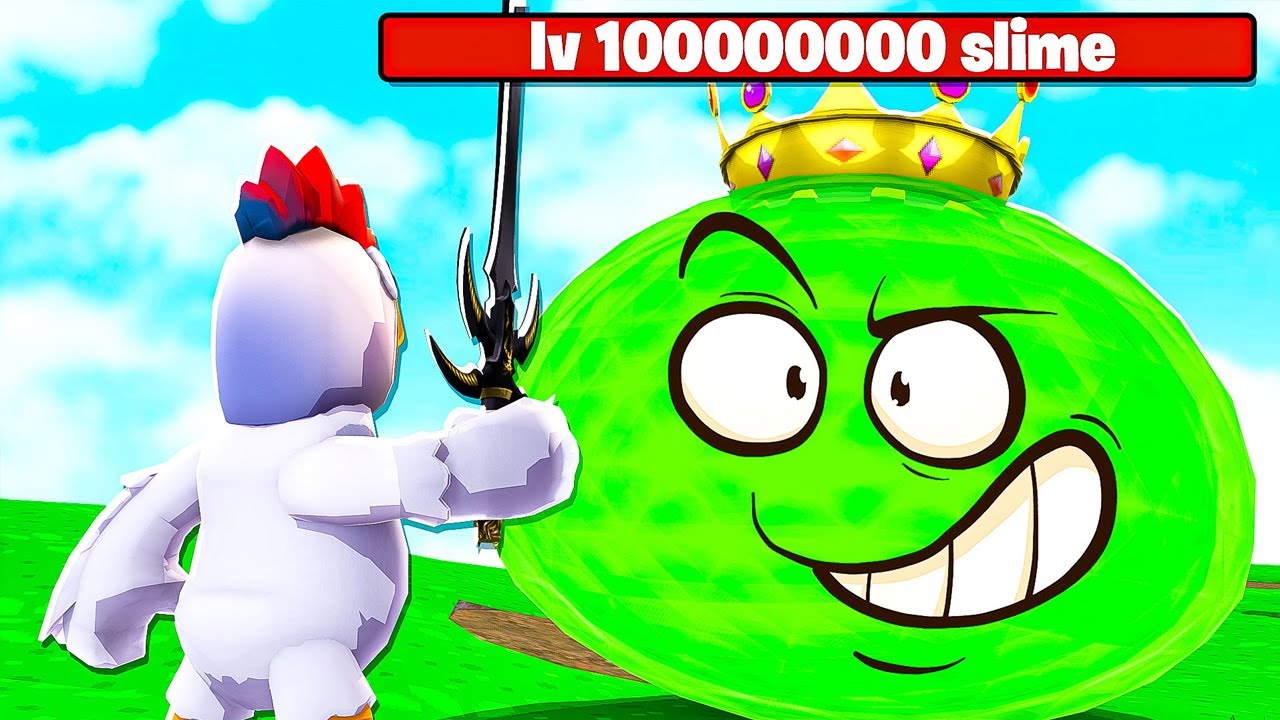 HO UCCISO IL RE DEGLI SLIME SU ROBLOX!!