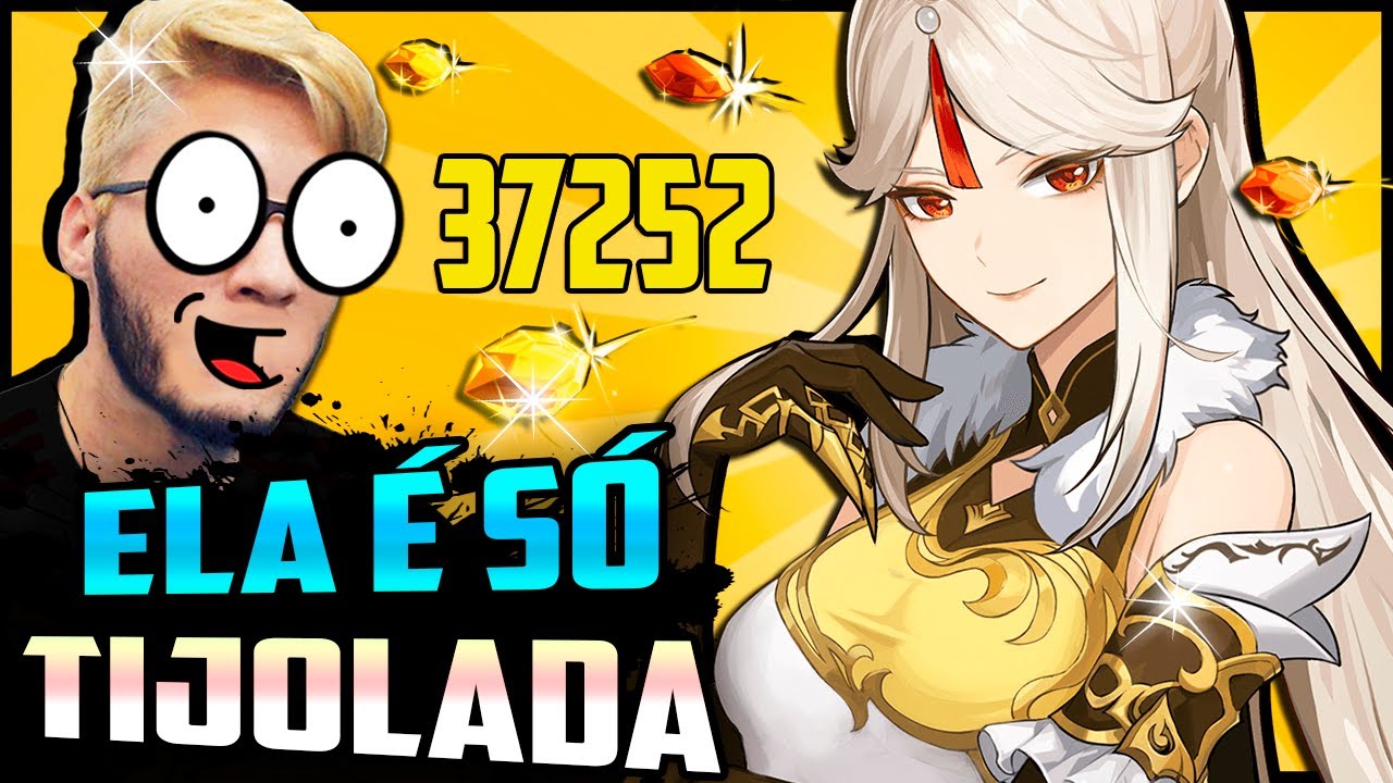 CONHECI A NINGGUANG SUPREMA! - Build dos Inscritos | Genshin Impact