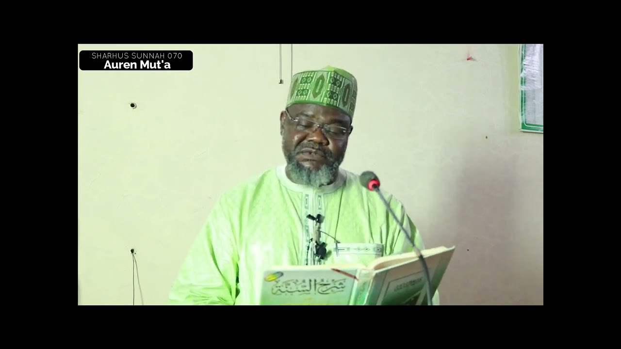 Auren Mut'a   Sharhus Sunna 70