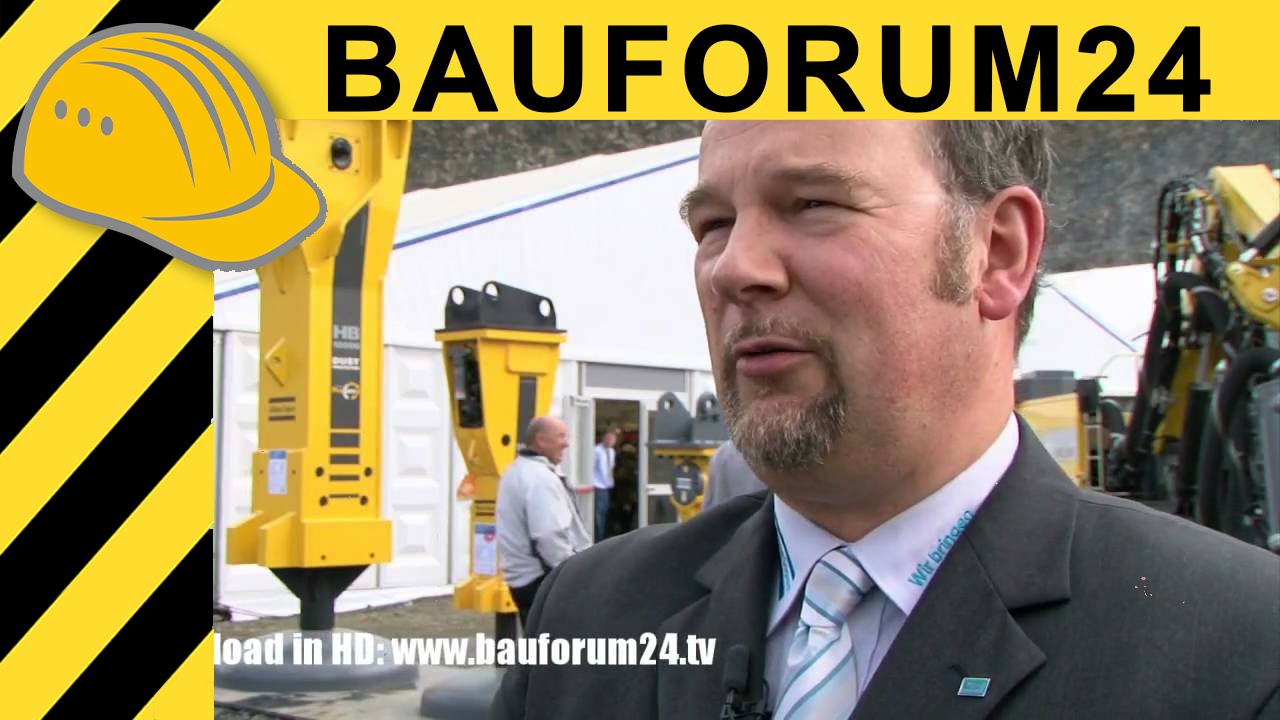 Grösster Hydraulikhammer der Welt! | Atlas Copco HB 10000 auf der Steinexpo