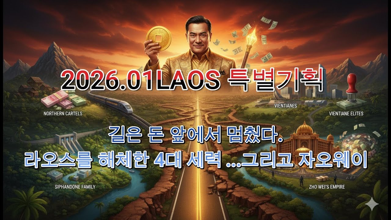 라오스에서는 할수없는 이야기 : 라오스를 해체한 3개의 힘.그리고 자오웨이