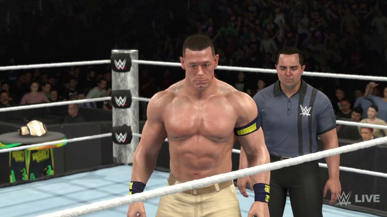 Полный матч WWE 2K26 — Джон Сина против Марка Генри — Матч за титул чемпиона WWE: Money in the Ba...
