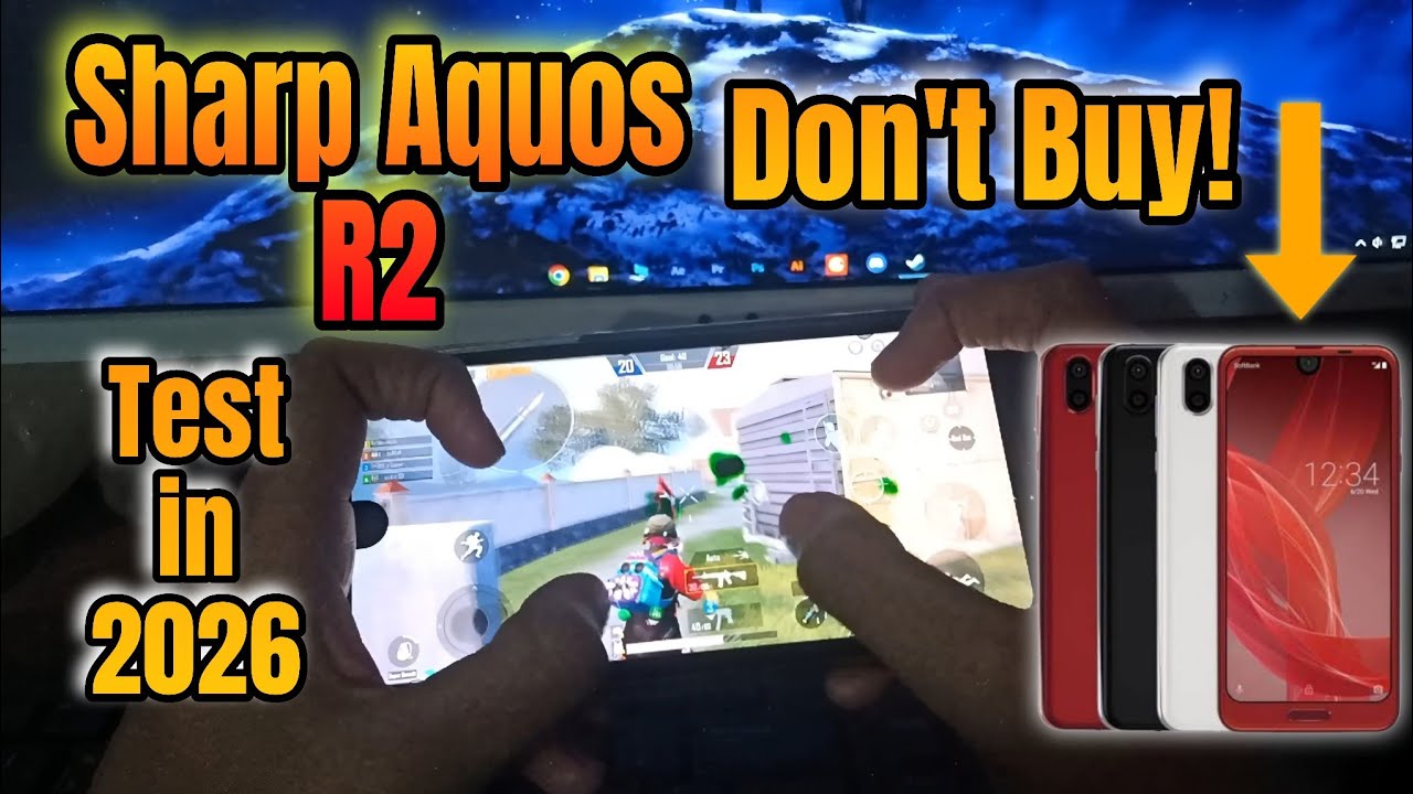 Is Sharp Aquos R2 Still Good for PUBG in 2026? | Handcam Test | Voiceover | Honest Gaming Review