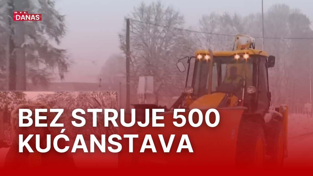 Kaos u Korenici! Popadali dalekovodi, vozači smetaju ralicama  | RTL Danas