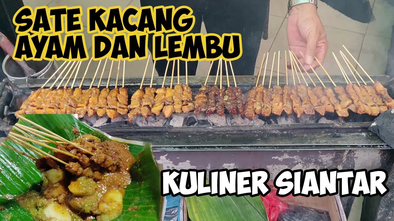 Sate Kacang Terenak Di Siantar, Wajib Di Coba ! HALAL #kulinersiantar