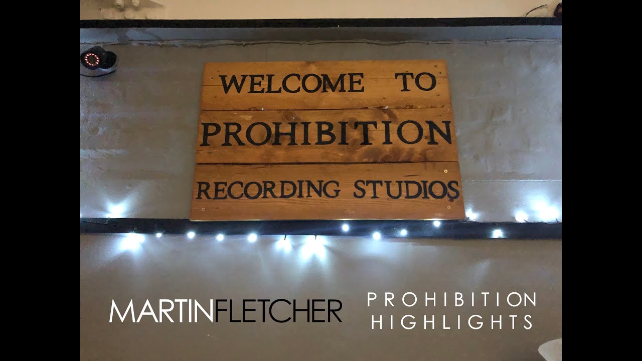 Martin Fletcher - Live at Prohibition Studios - Highlights