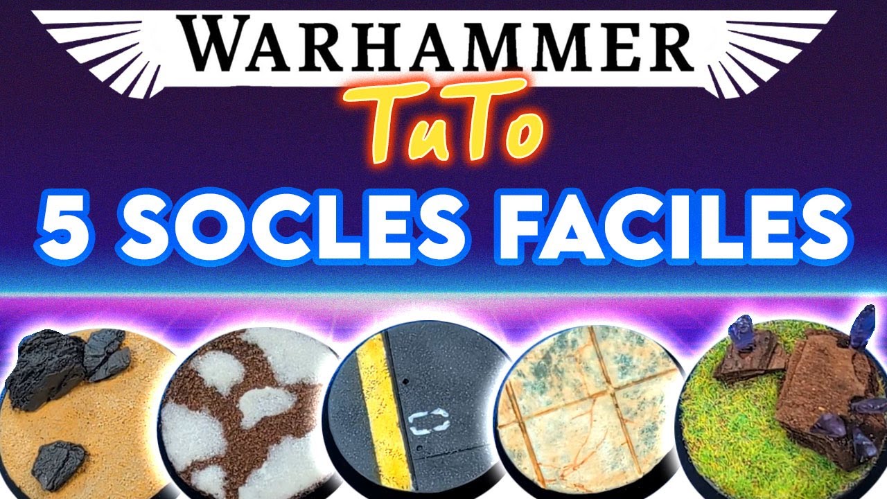 5 Easy Bases - Warhammer