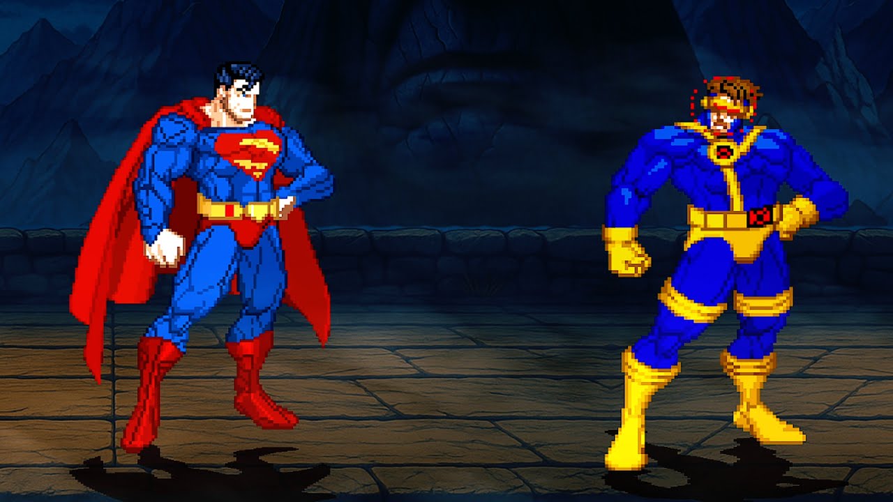 Superman Vs. Cyclops - Eye of Force