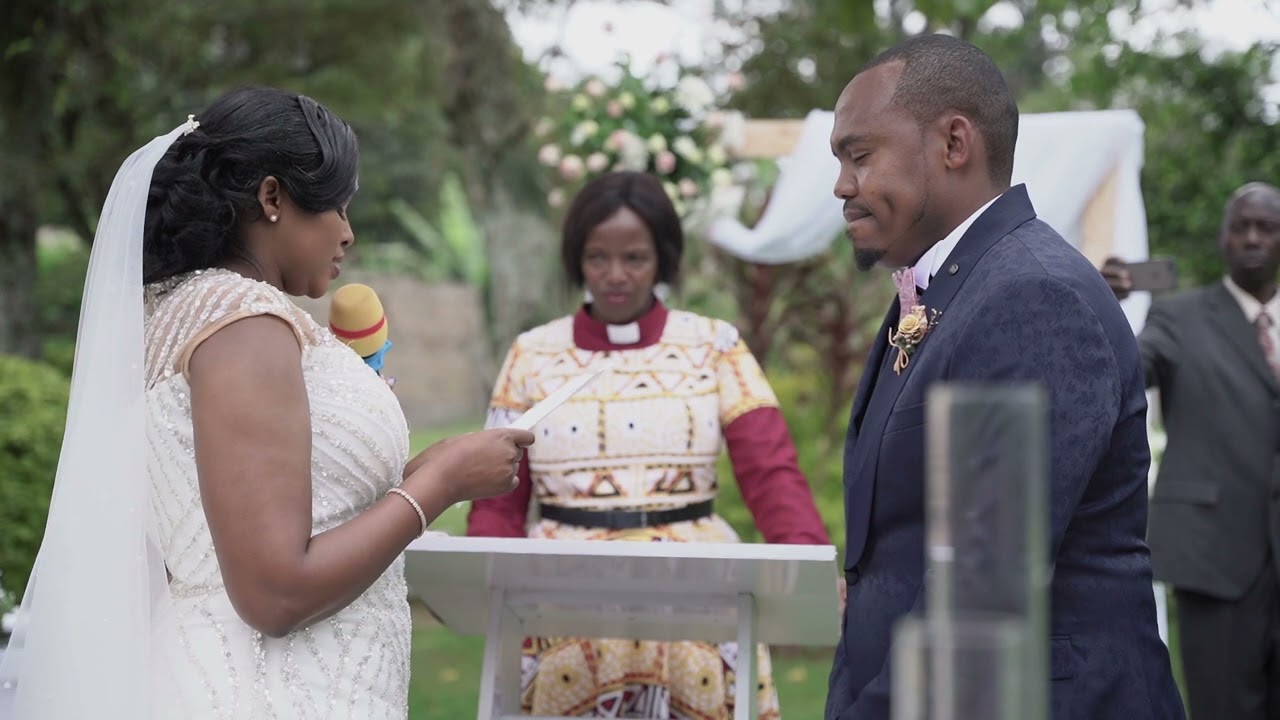 COLOURFUL MC JAPHE AND SAMANTHA'S WEDDING.