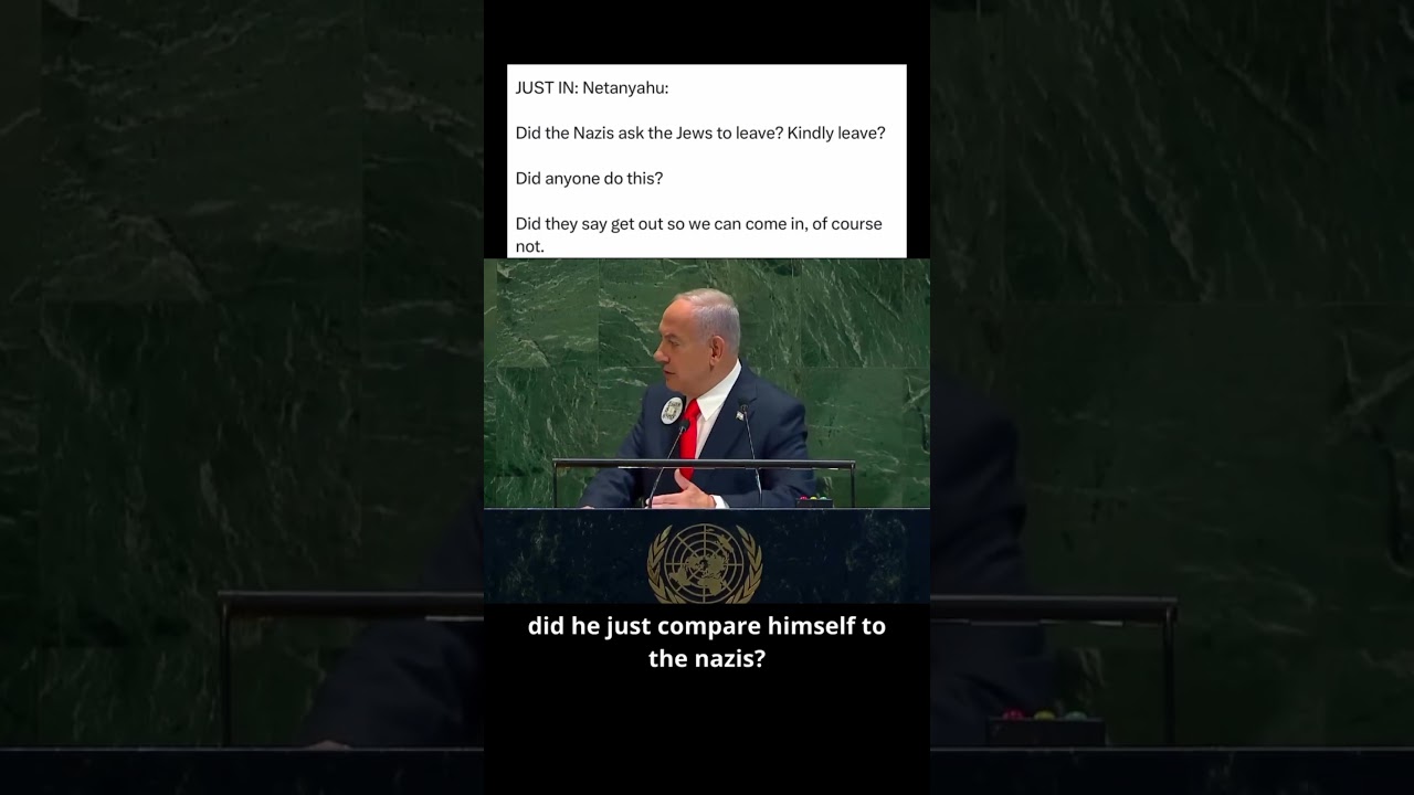 Netanyahu Makes a Shocking Comparison | Meme Edition #viral #funny #meme #funny #memes