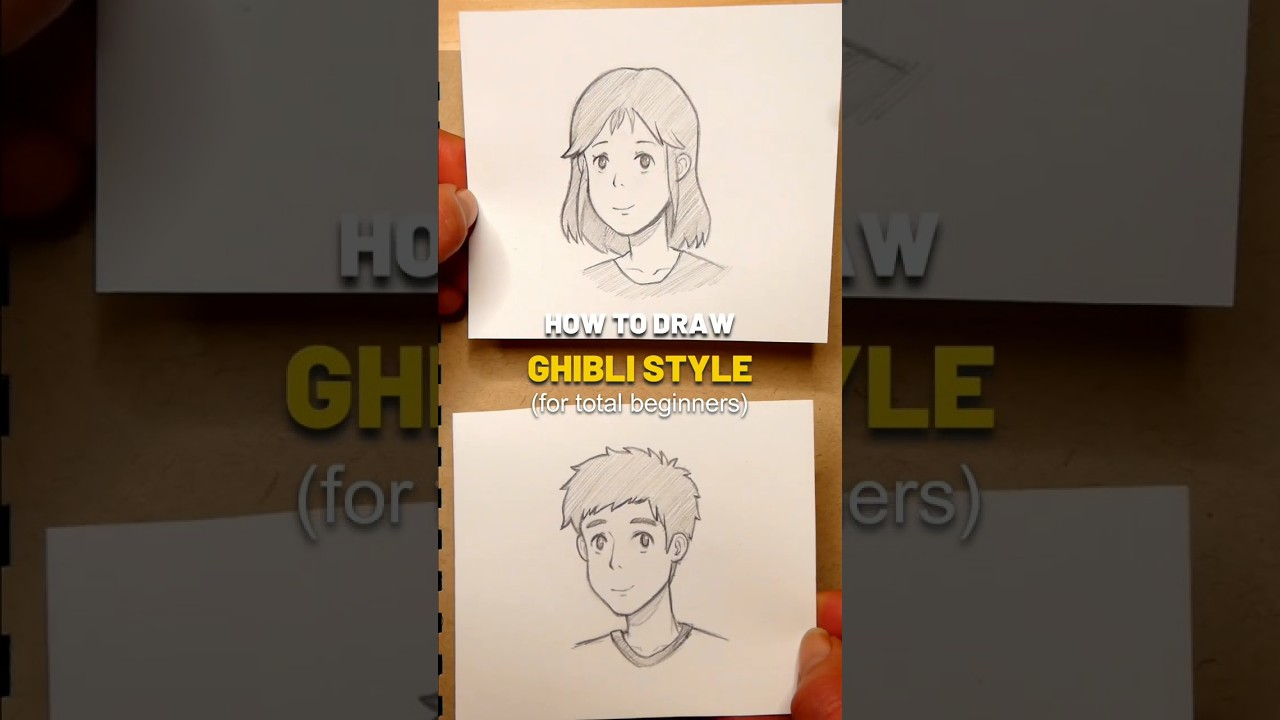 How To Draw Like Studio Ghibli (with zero skills)