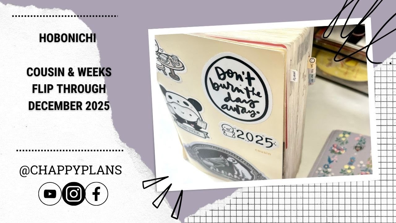 Обзоры Hobonichi | Декабрь 2025