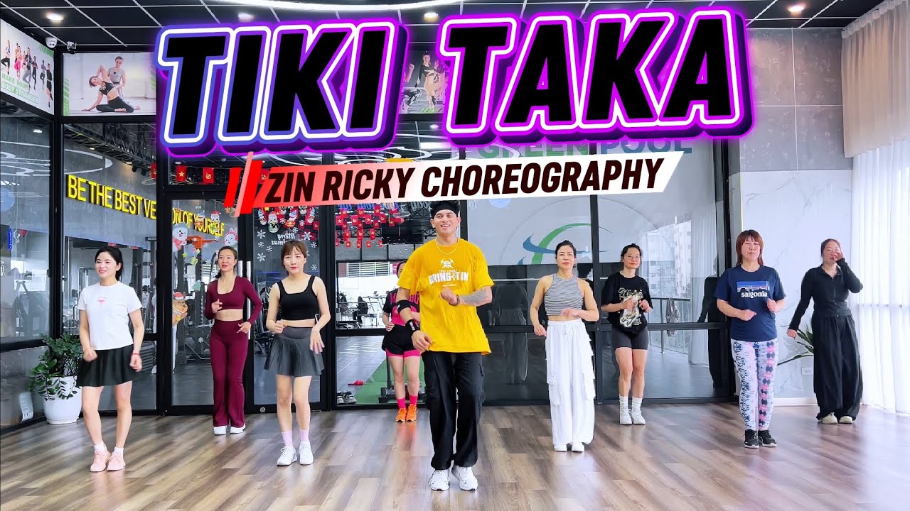 TIKI TAKA | Zumba Dance Workout | ZIN Ricky Choreography