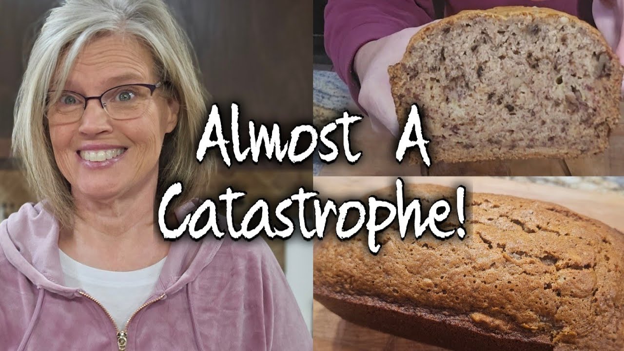 The Most Delicious Banana Nut Bread That was Almost a Catastrophe 