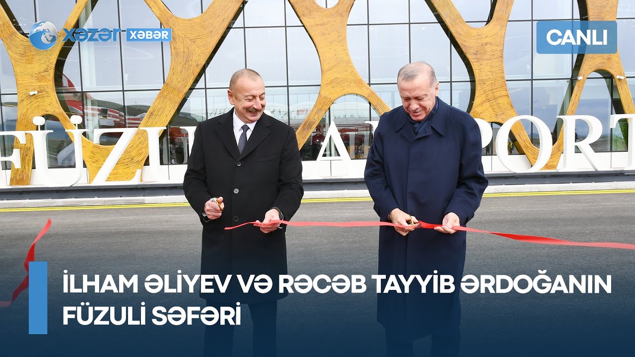 Rəcəb Tayyib Ərdoğanın Qarabağ Səfəri - Canlı Yayım   26.10.2021