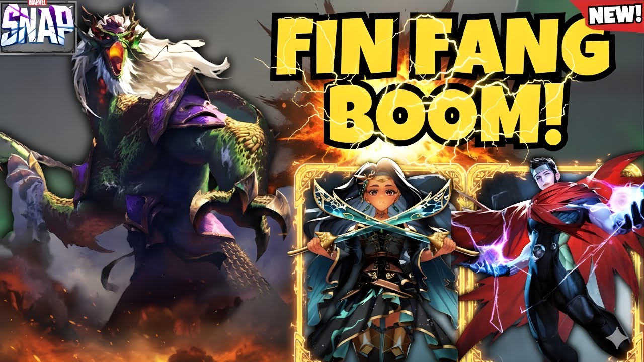 FIN FANG BOOM! 🐉 This NEW Card is INSANE! (Marvel Snap)