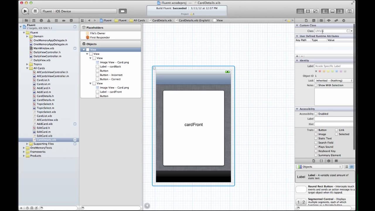 Organizing Your Interface Builder Documents