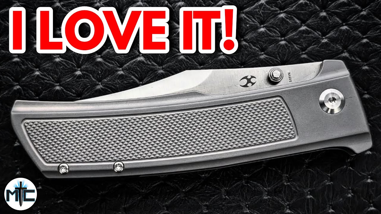 I LOVE IT!! - Kansept Bison Folding Knife - Overview & Review 