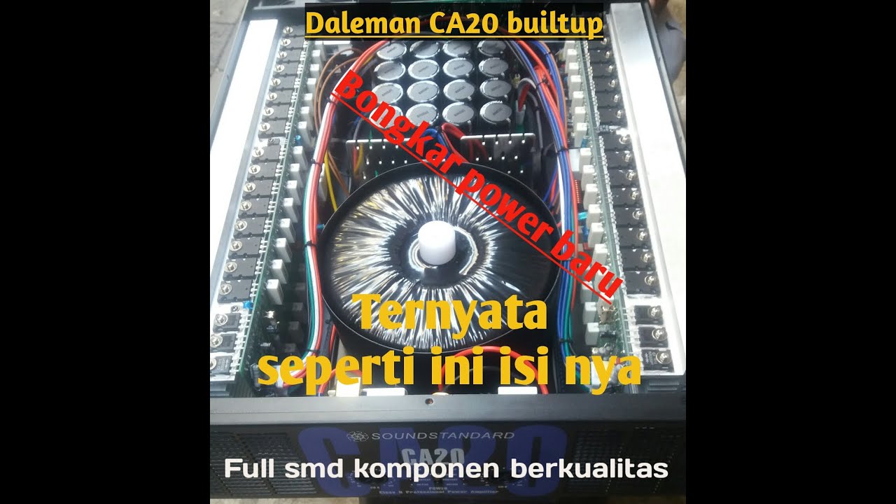 Bongkar power pabrikan ca20